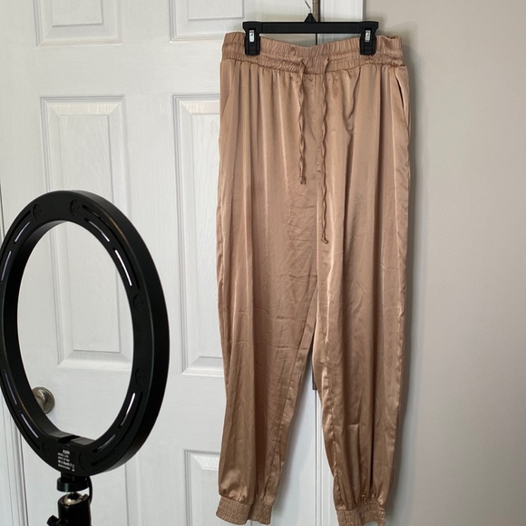 Pants - Silky Champagne Joggers